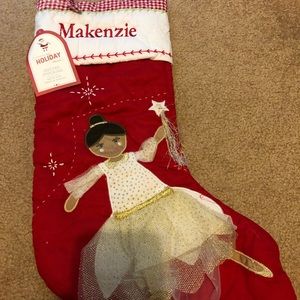 Pottery Barn Kids Christmas Stocking “Makenzie”